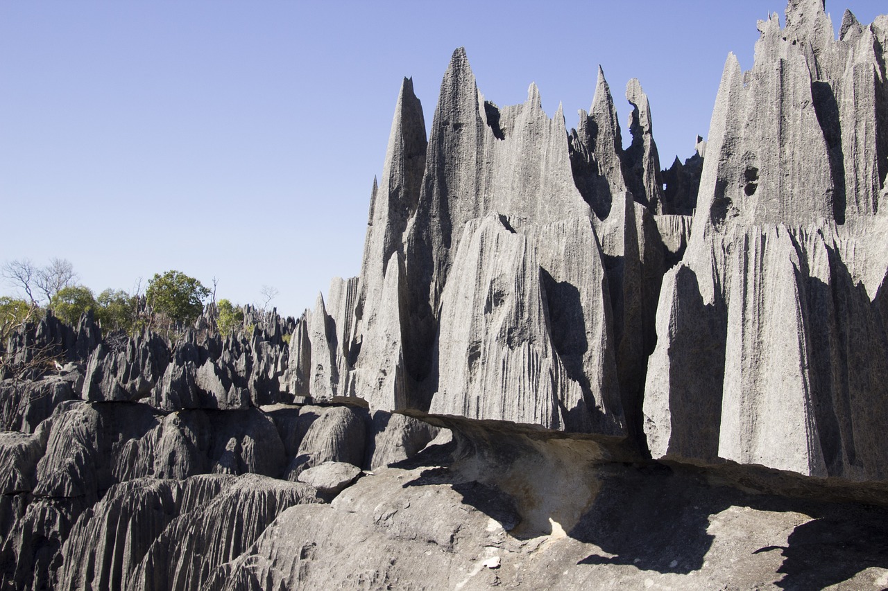 Limestone pinnacles of the Grand Tsingy, Madagascar